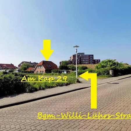 Haus Dorenbusch Haus Am Kap, Whg 01 Rechts Apartmán Norderney